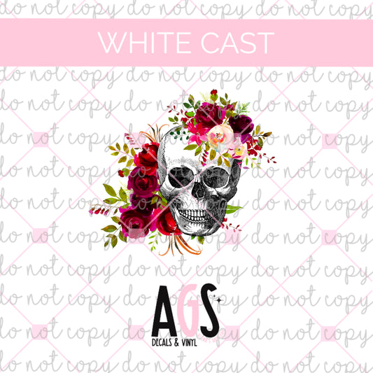wc-467- Skull and Roses