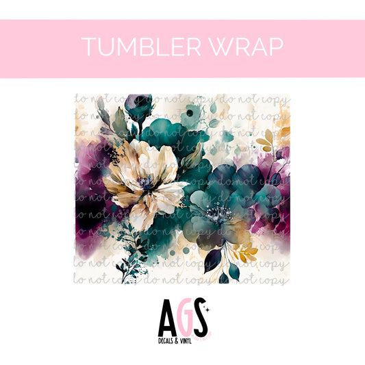TW-33 Smudged Floral