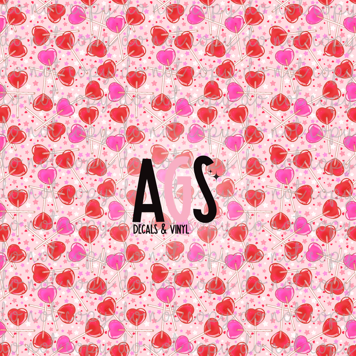 0460 Lollipop Hearts