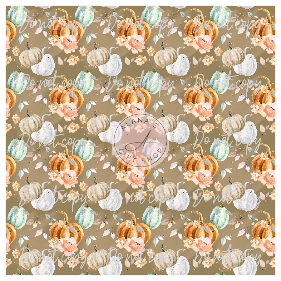 0294 Farm House Pumpkins