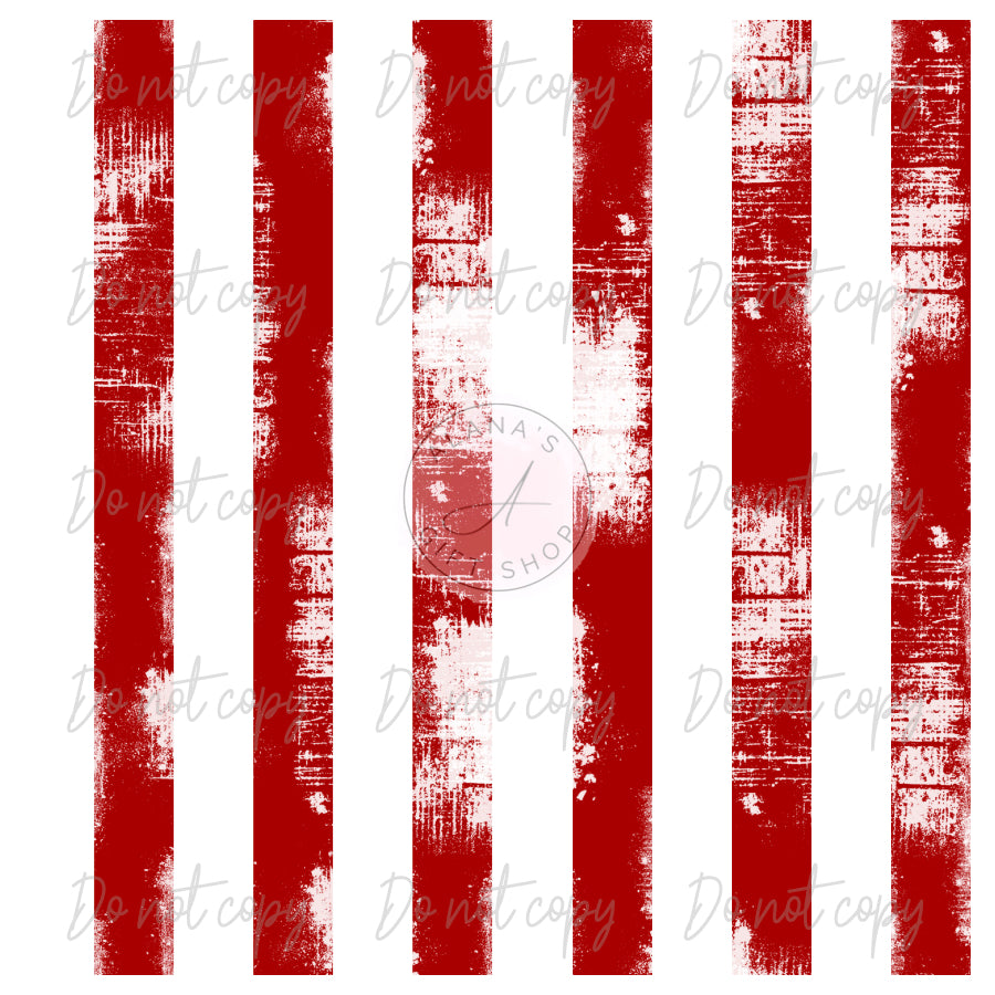 0011 Stripes Distressed