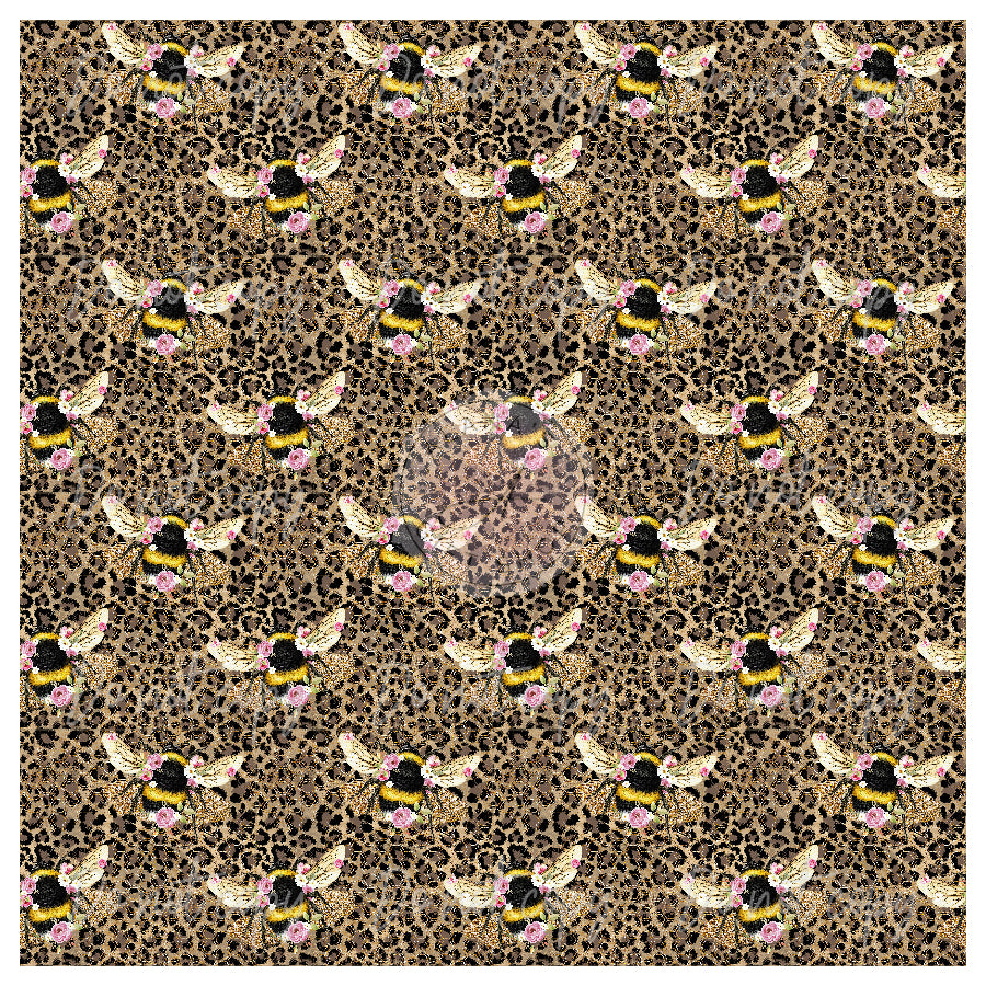 031 Bee Leopard Print