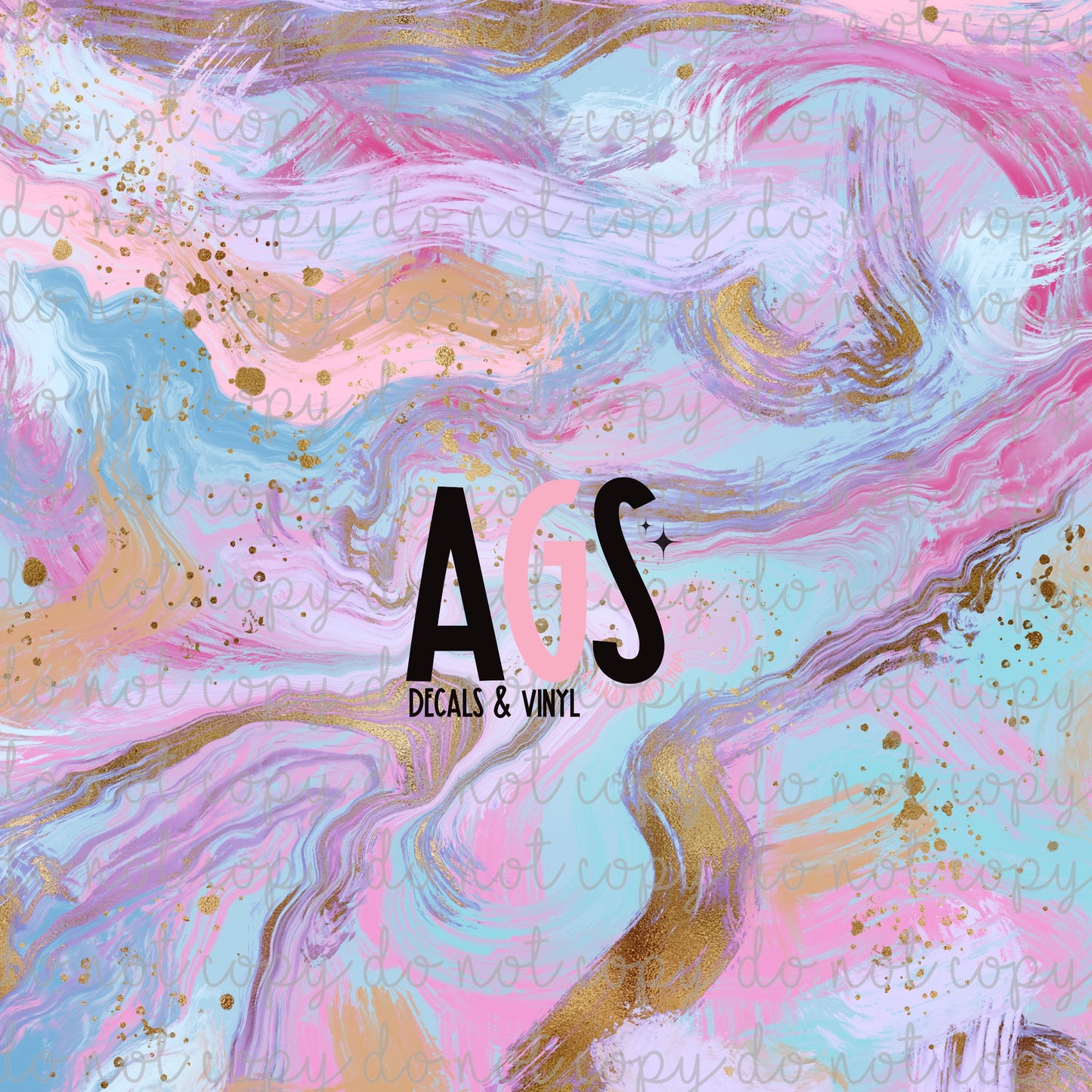 0481 Pink Gold Marble