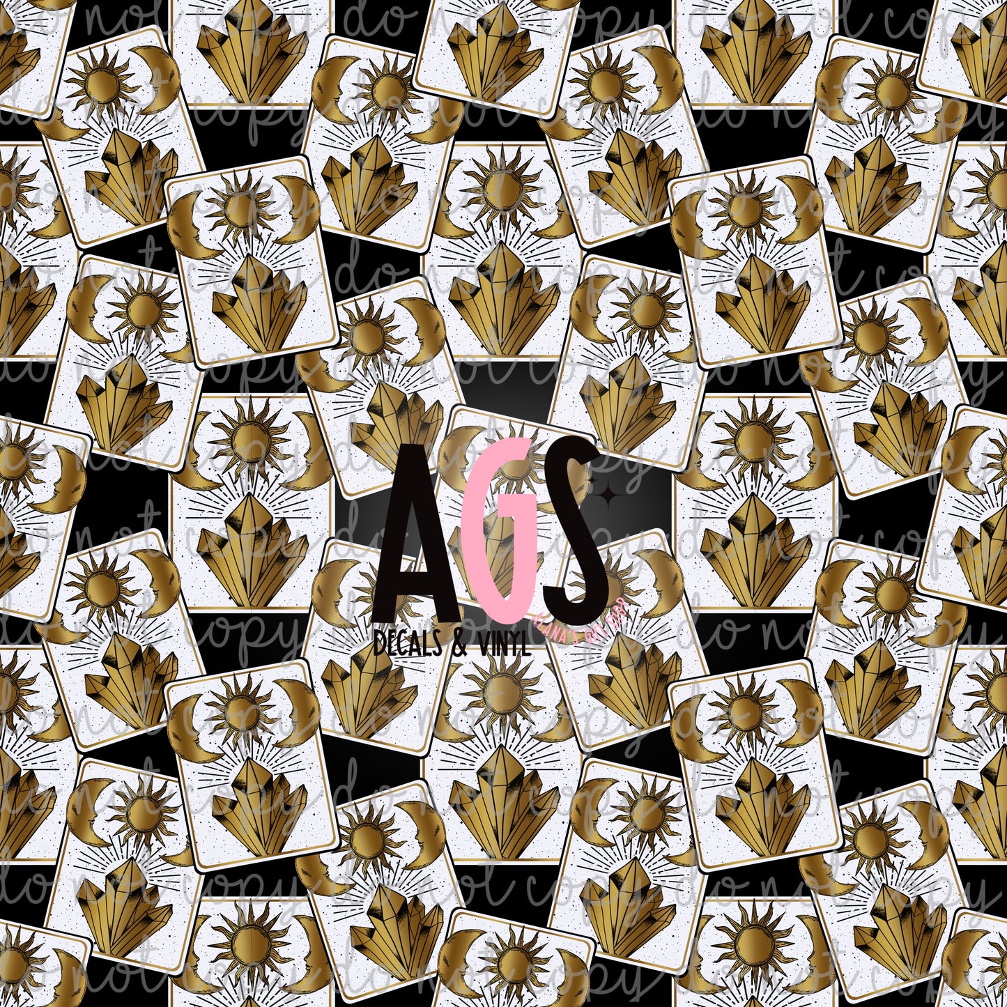 0467 Mystical Tarot Seamless