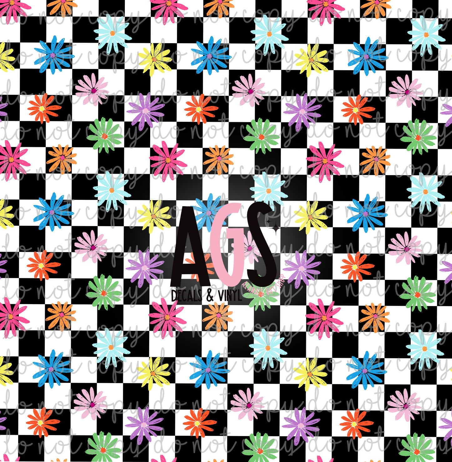 0550 Checkered Daisies