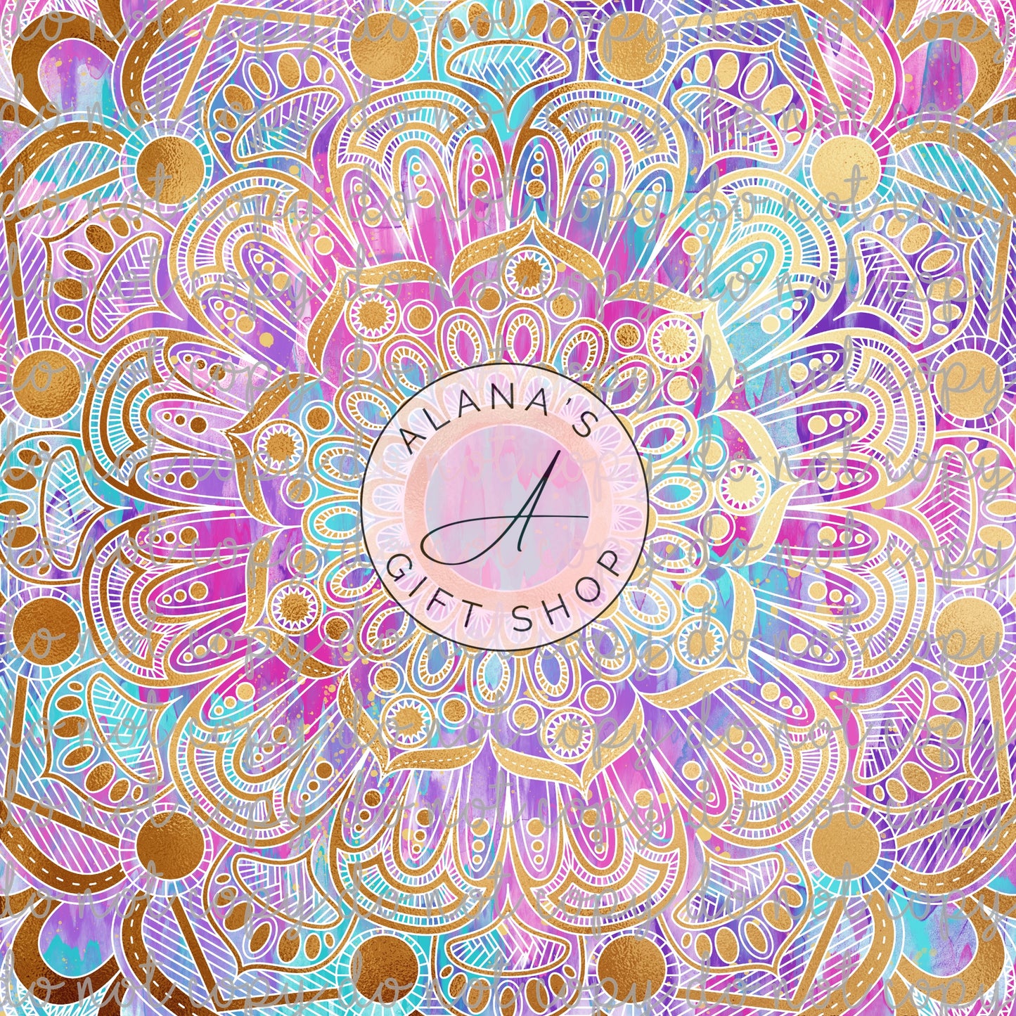 0421 Mandala In Gold