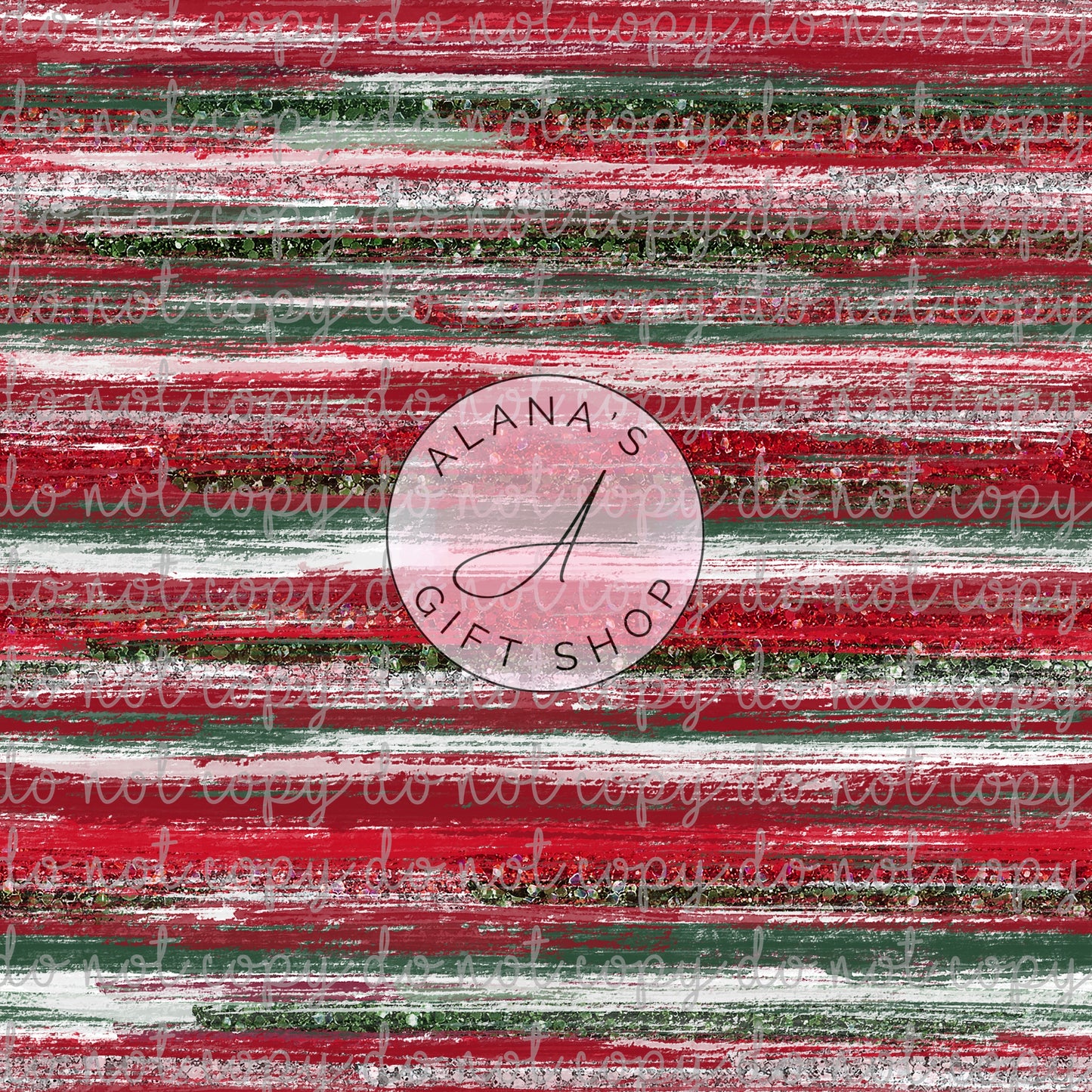 0382 Christmas Brush Stroke