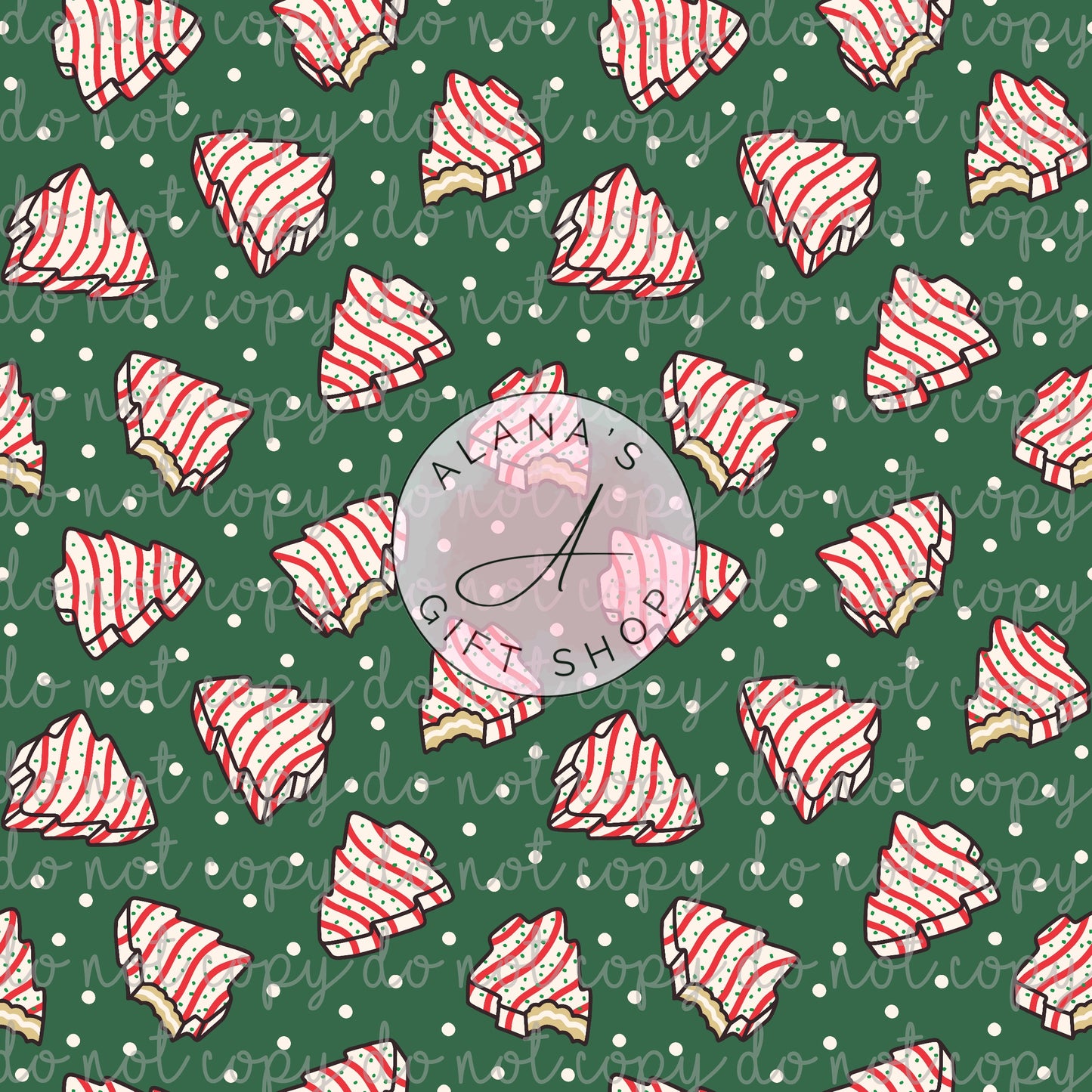 0364 Christmas Tree Cakes