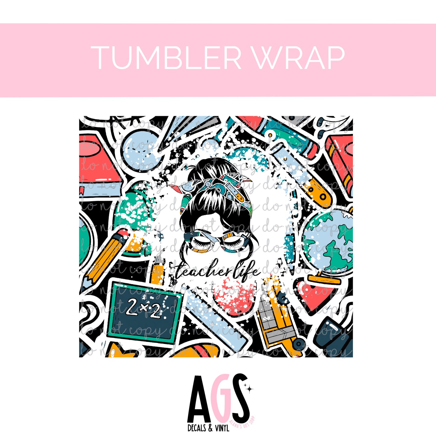 TW-031 Teacher Tumbler Wrap