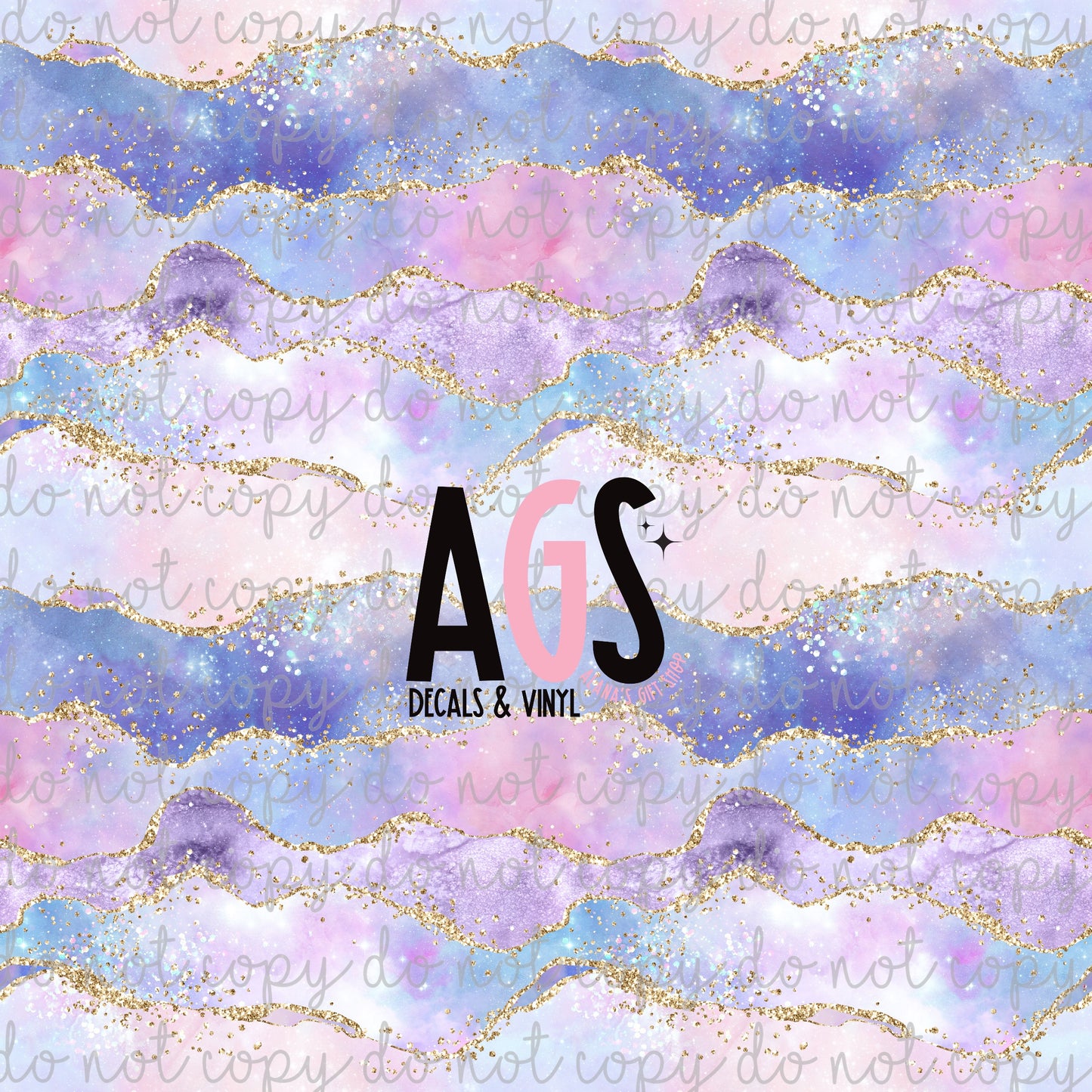 0479 Purple Glitter Agate