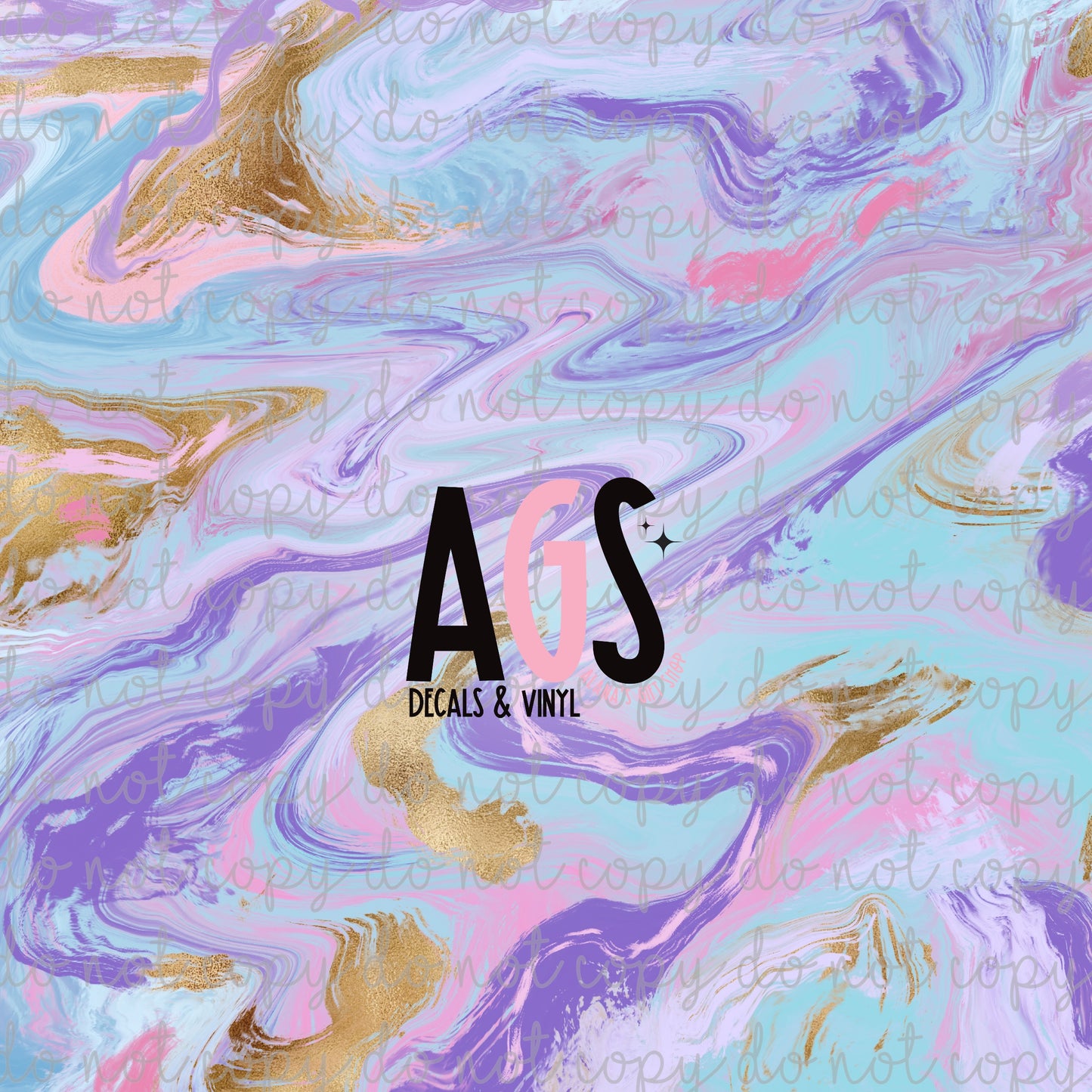 0482 Purple Gold Marble