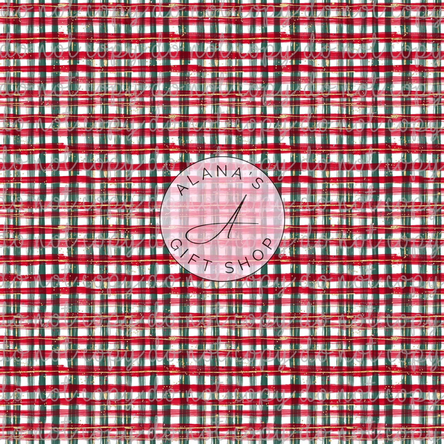 0349 Hand Drawn Plaid