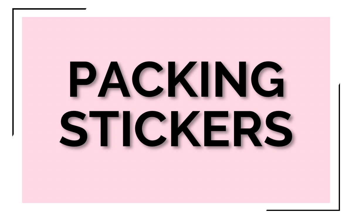 Packing Stickers