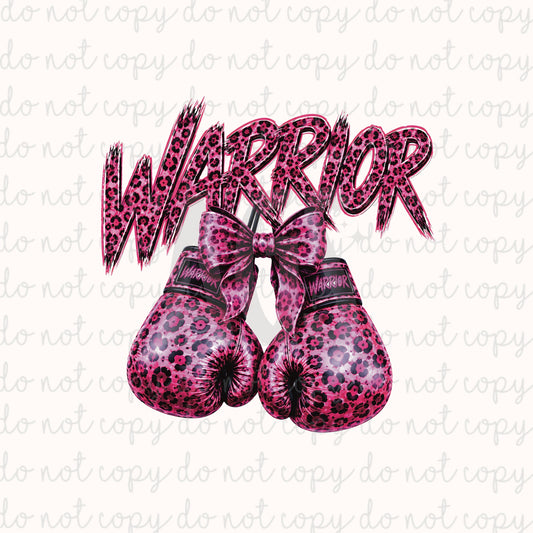 DECAL 244 Warrior Boxing Gloves