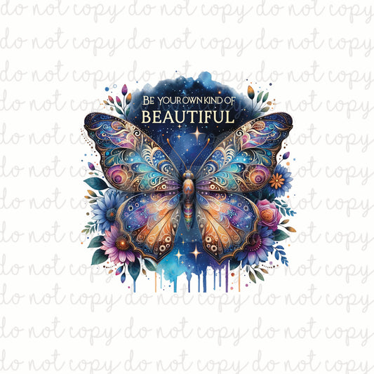 DECAL 229 Be Your Own Kind Of Beautiful