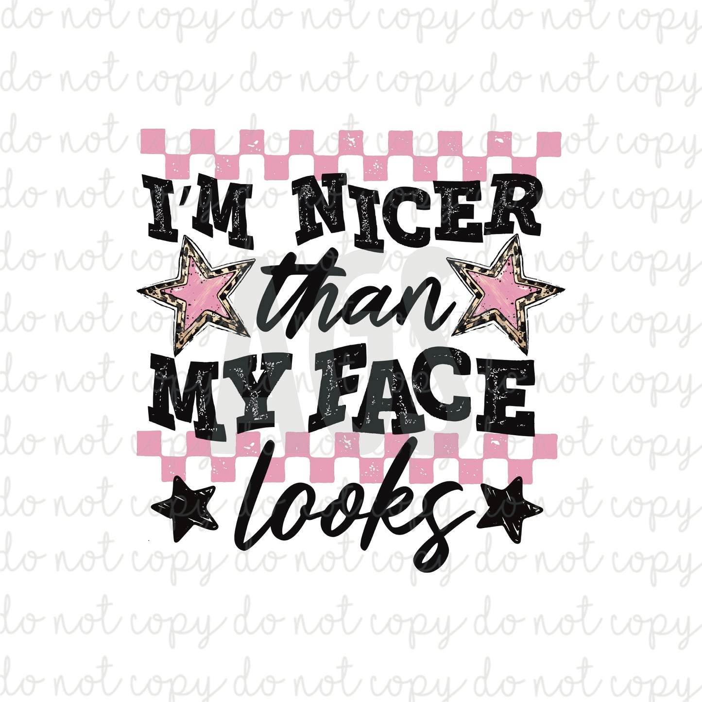 DECAL 090 Looks Nicer Than My Face