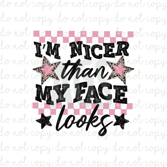 DECAL 090 Looks Nicer Than My Face