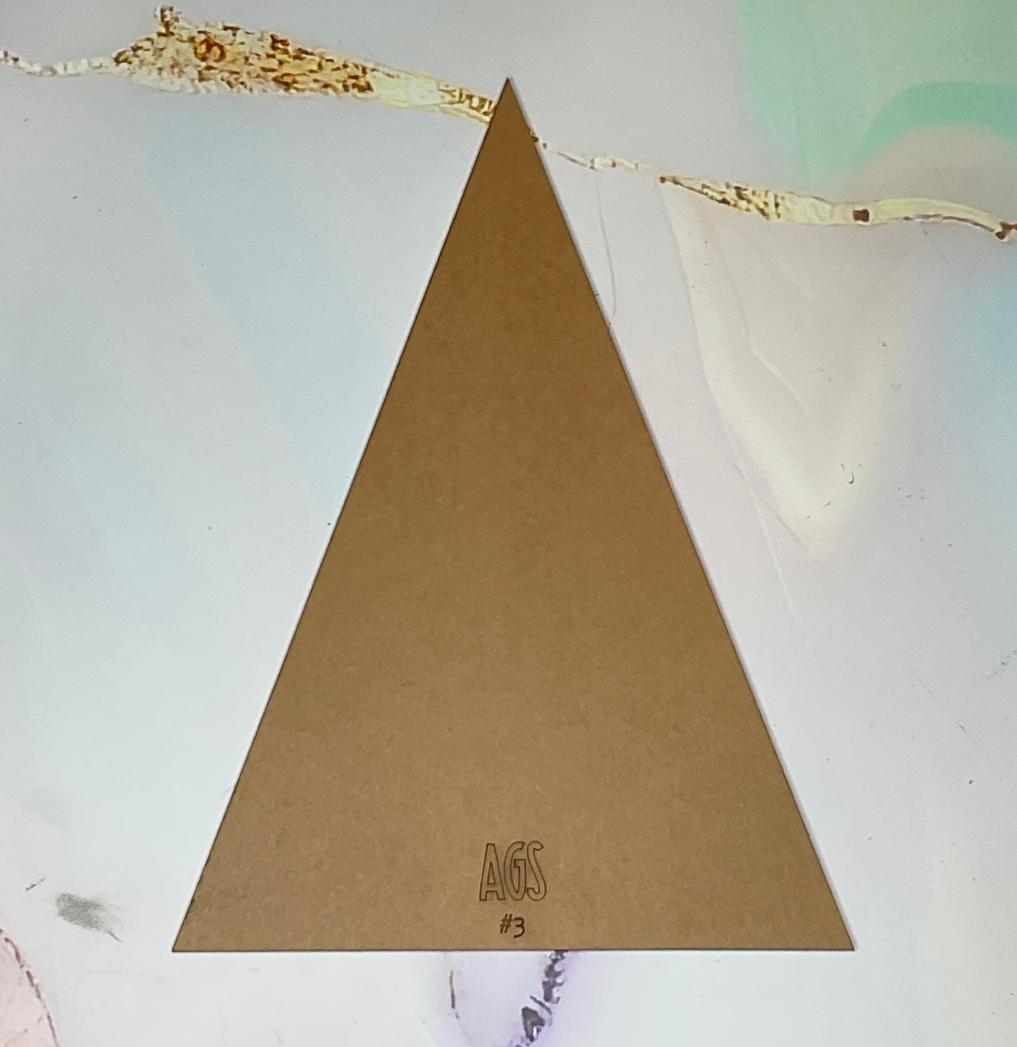 Acrylic Tool- Triangle #3