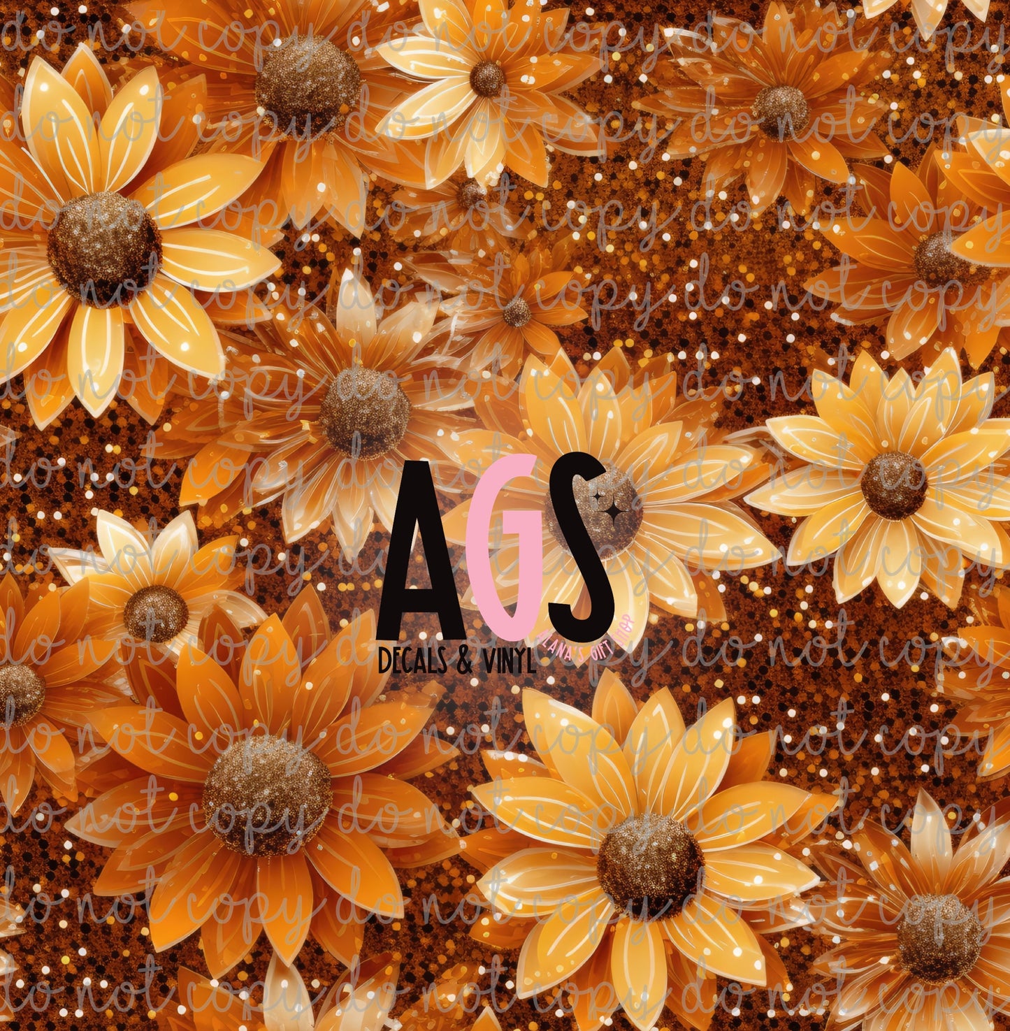 1842 Sunflower Glitter