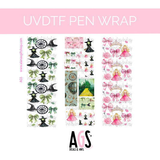 PEN WRAP 052 - Wicked Friends Patchwork