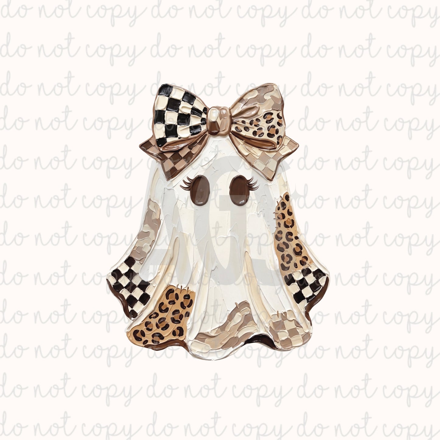 DECAL 247 Leopard & Checker Ghost