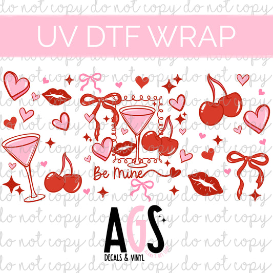 UV DTF WRAP 001 Be Mine Cherry