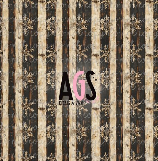 1973 Rustic Wooden Snow