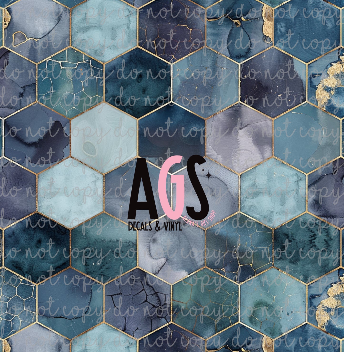 2072 Blue Steel Honeycomb