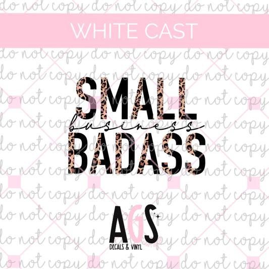 WC-565 Small Business Badass Leopard Font