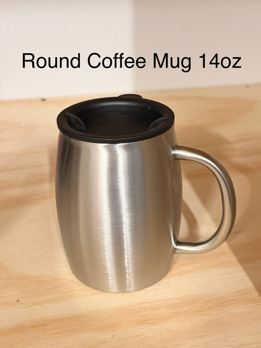 Round Coffee Mug 14oz MF