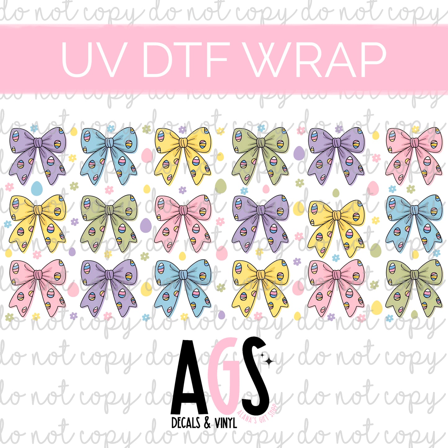 UV DTF WRAP 103 Easter Coquette