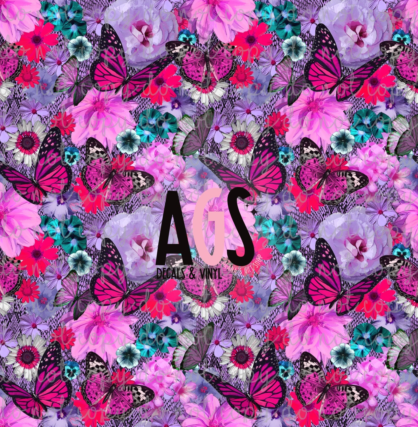 1429 Butterfly Flowers