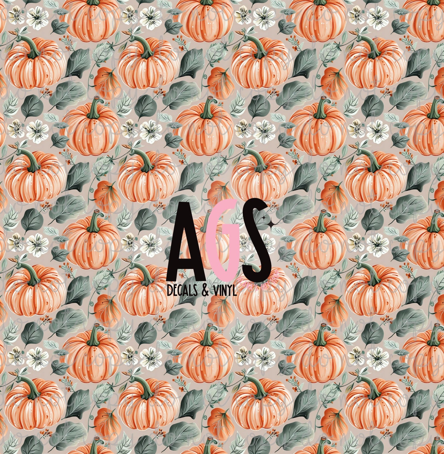 1873 Peach Pumpkins - Geaux Glitter Curated