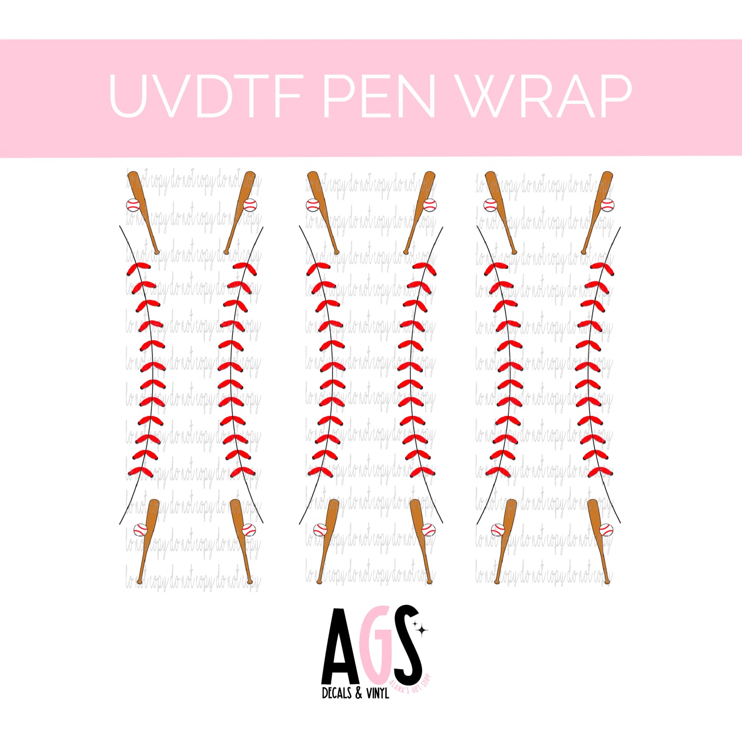PEN WRAP 024 - Baseball