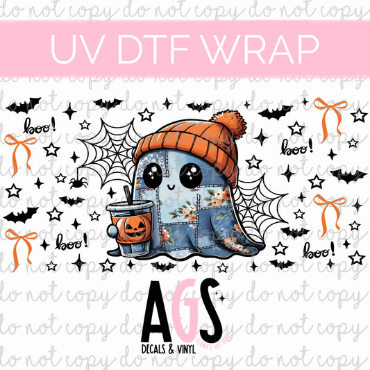 UV DTF WRAP 155 Patch Denim Ghost