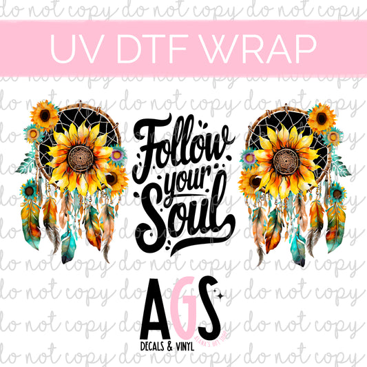 UV DTF WRAP-074 Follow Your Soul