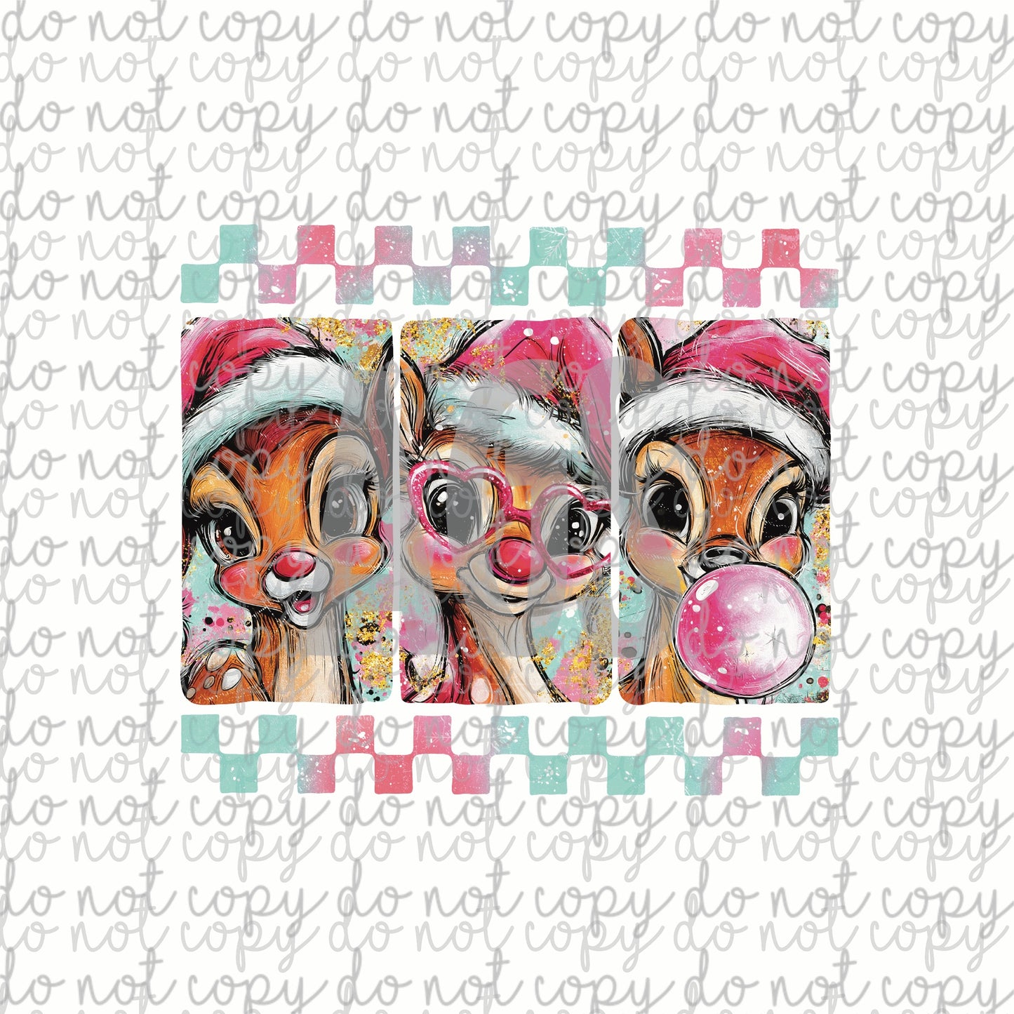 DECAL 223 Rudolph Checker