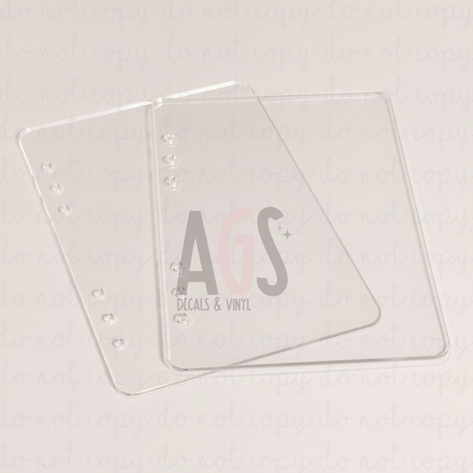 AGS Acrylic Notebook Cover Set