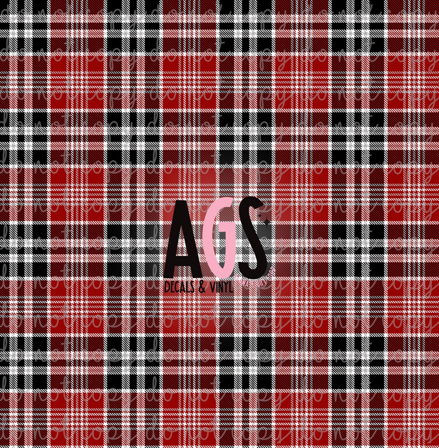 1501 Red & Black Plaid 3