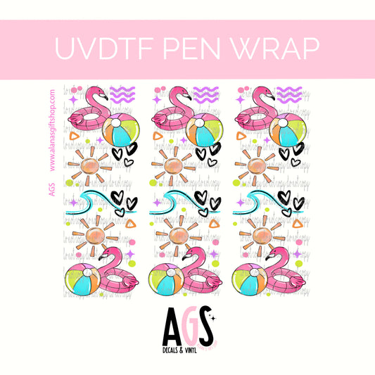 PEN WRAP 055 Pool Days