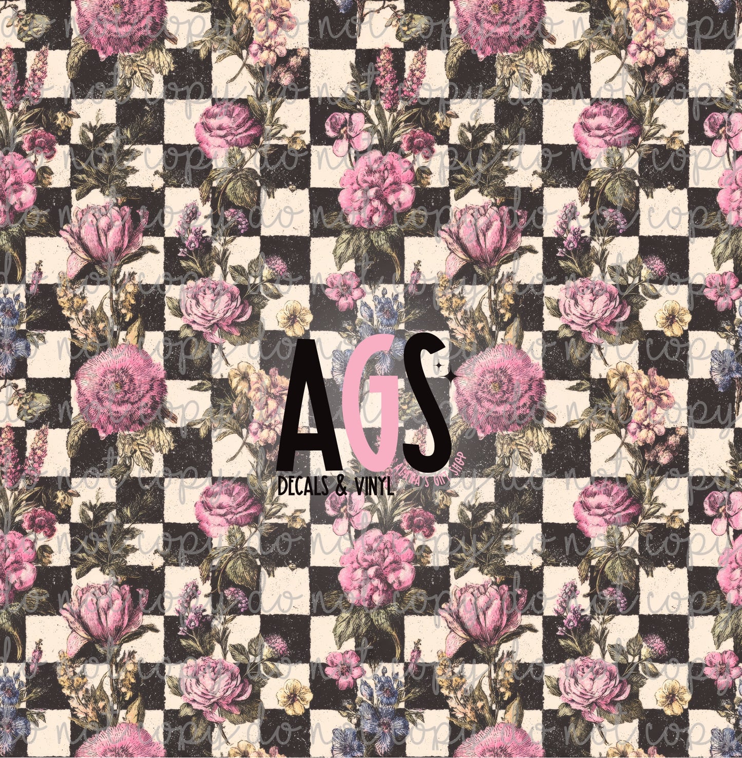 2214 Flower Checkers 2