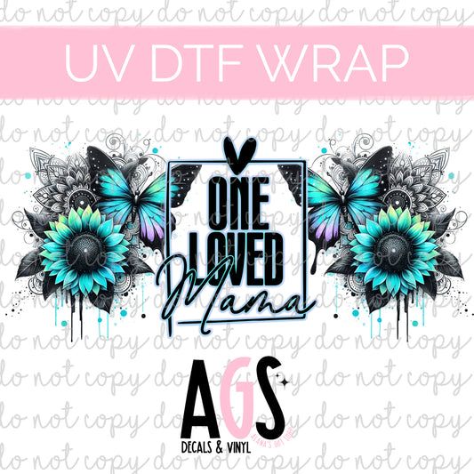 UV DTF WRAP 044 One Loved Mama