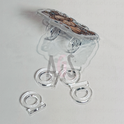 AGS Acrylic Straw Topper Adapter Rings