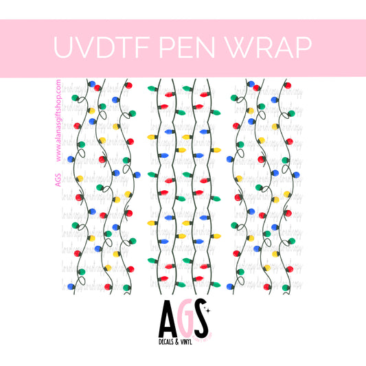 PEN WRAP 062 - Christmas Lights