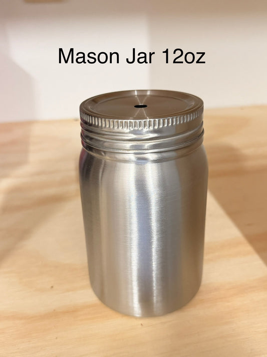 Mason Jar 12oz MF
