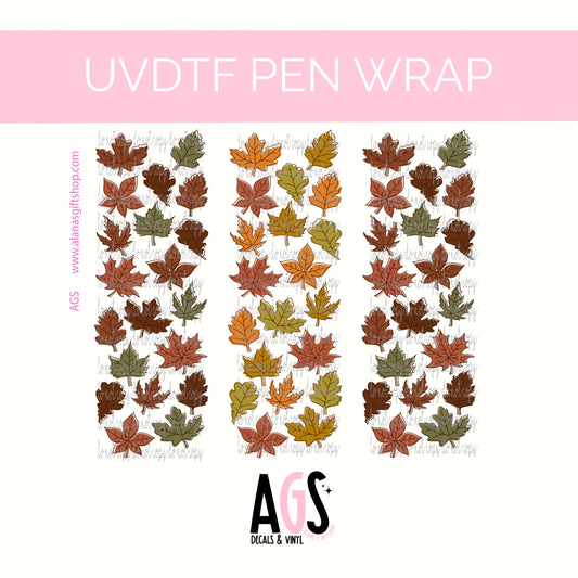 PEN WRAP 078 Fall Leaves