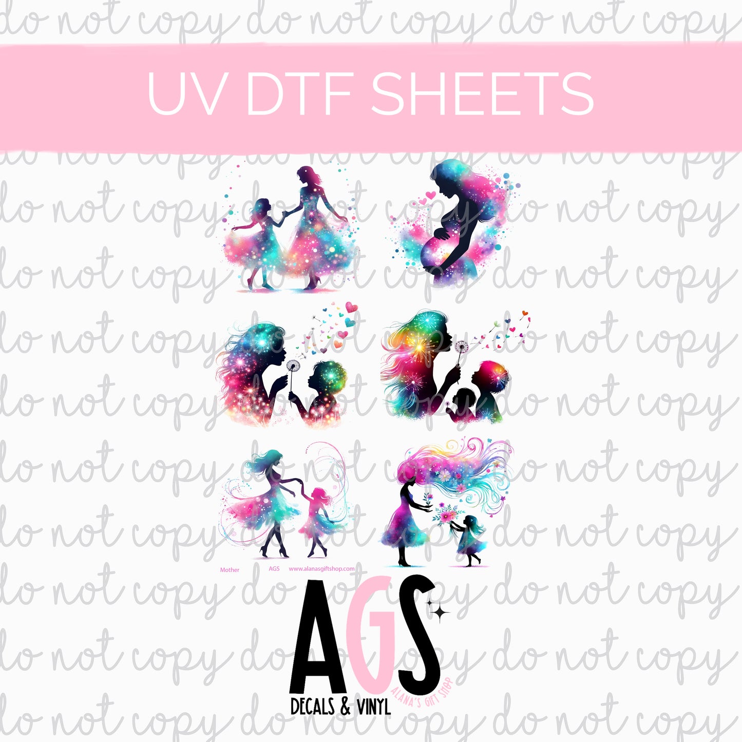 UV DTF SHEET 083 Mother