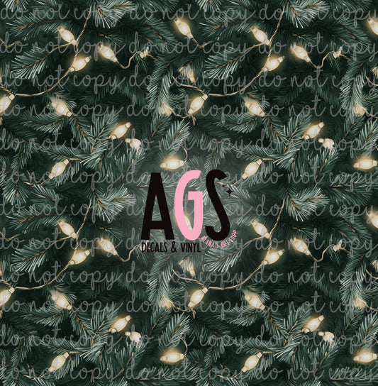 1912 Lights In Trees