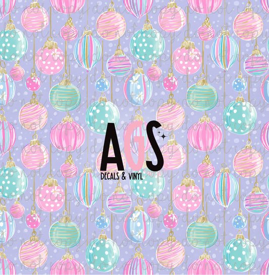 1899 Pastel Ornaments