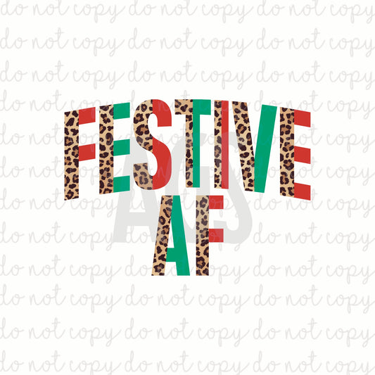 DECAL 192 Festive AF